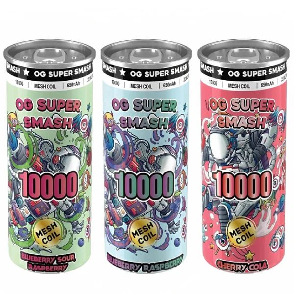 OG Super Smash 10000 Puffs Disposable Vape Pod Device– Vapes Master