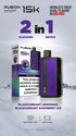 Fusion 15k Puffs 2 in 1 Disposable Vape Pod Kit Box of 10