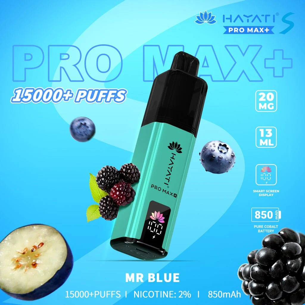 Hayati Pro Max S Plus 15K Pod Vape Kit  Vapes Master